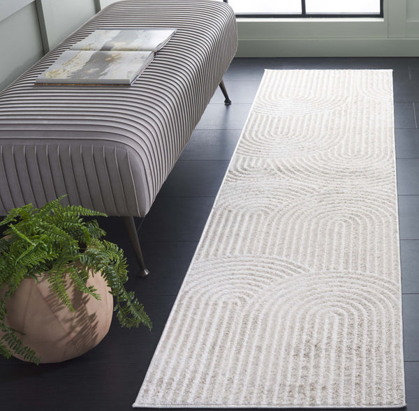 Safavieh Maya Contemporary Area Rug – Elegant Design For Modern Living Spaces With Superior Craftsmanship Taupe ,Ivory 28%  Jute,23% Polyester Shrink,20% Polyester,15% Adhesive Material,14% Polyester Flash Mya120e-28