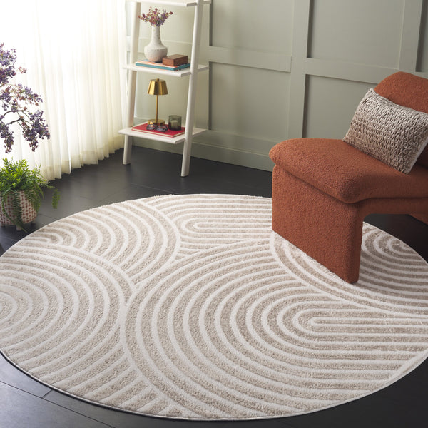 Safavieh Maya Contemporary Area Rug – Elegant Design For Modern Living Spaces With Superior Craftsmanship Taupe ,Ivory 28%  Jute,23% Polyester Shrink,20% Polyester,15% Adhesive Material,14% Polyester Flash Mya120e-28