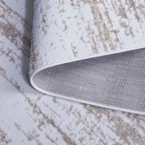 Safavieh Maya Modern Area Rug - Elegant Power-loomed Design With Subtle Patterns For Timeless Home Decor Ivory ,Beige 28%  Jute,23% Polyester Shrink,20% Polyester,15% Adhesive Material,14% Polyester Flash Mya122b-28