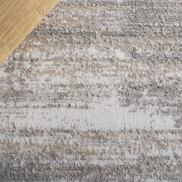 Safavieh Maya Modern Area Rug - Elegant Power-loomed Design With Subtle Patterns For Timeless Home Decor Ivory ,Grey 28%  Jute,23% Polyester Shrink,20% Polyester,15% Adhesive Material,14% Polyester Flash Mya122f-7r