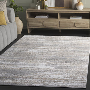 Safavieh Maya Modern Area Rug - Elegant Power-loomed Design With Subtle Patterns For Timeless Home Decor Ivory ,Grey 28%  Jute,23% Polyester Shrink,20% Polyester,15% Adhesive Material,14% Polyester Flash Mya122f-7r