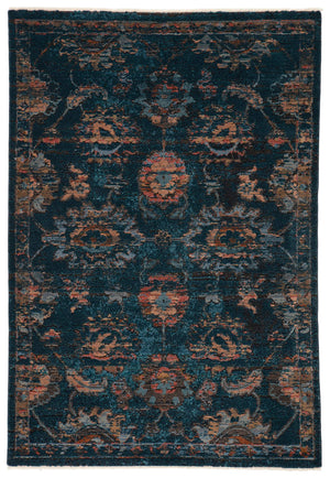 Jaipur Living Vibe by Jaipur Living Myriad Distressed Turkish Oriental Plush Area Rug with Fringe 9'6" x 12'7" RUG146837