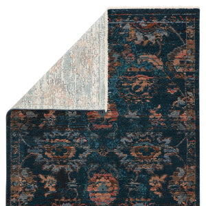 Jaipur Living Vibe by Jaipur Living Myriad Distressed Turkish Oriental Plush Area Rug with Fringe 9'6" x 12'7" RUG146837