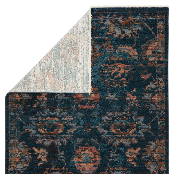 Jaipur Living Vibe by Jaipur Living Myriad Distressed Turkish Oriental Plush Area Rug with Fringe 9'6" x 12'7" RUG146837