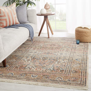 Jaipur Living Vibe by Jaipur Living Ginia Distressed Medallion Polypropylene Indoor Rug 9'6" X 12'7" RUG146842