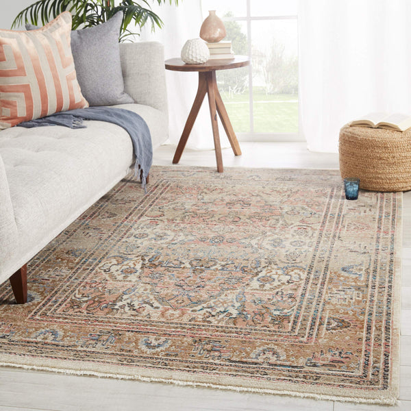 Jaipur Living Vibe by Jaipur Living Ginia Distressed Medallion Polypropylene Indoor Rug 9'6" X 12'7" RUG146842
