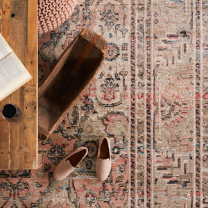Jaipur Living Vibe by Jaipur Living Ginia Distressed Medallion Polypropylene Indoor Rug 9'6" X 12'7" RUG146842