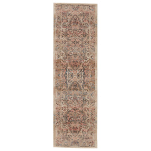Jaipur Living Vibe by Jaipur Living Ginia Distressed Medallion Polypropylene Indoor Rug 2'6" X 8' RUG146840
