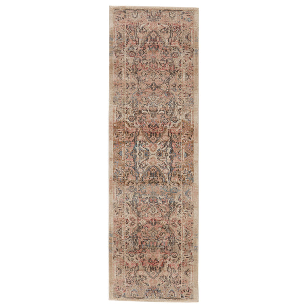 Jaipur Living Vibe by Jaipur Living Ginia Distressed Medallion Polypropylene Indoor Rug 2'6" X 8' RUG146840