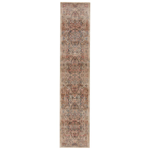 Jaipur Living Vibe by Jaipur Living Ginia Distressed Medallion Polypropylene Indoor Rug 2'6" X 12' RUG146841