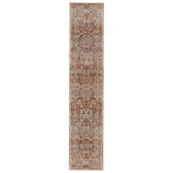Jaipur Living Vibe by Jaipur Living Ginia Distressed Medallion Polypropylene Indoor Rug 2'6" X 12' RUG146841