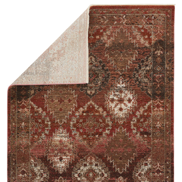 Jaipur Living Vibe by Jaipur Living Tribal Medallion Area Rug Vintage Turkish Distressed Fringe RUG146844
