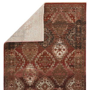 Jaipur Living Vibe by Jaipur Living Myriad Tribal Medallion Runner Rug Fringe Terracotta Boho RUG146846