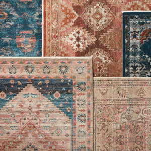 Jaipur Living Vibe by Jaipur Living Lia Tribal Medallion Indoor Rug Vintage Fringed Accent RUG146843