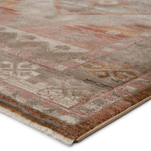 Jaipur Living Vibe by Jaipur Living Constanza Distressed Tribal Medallion Rug Bohemian Vintage Pile 9'6" x 12'7" RUG146857