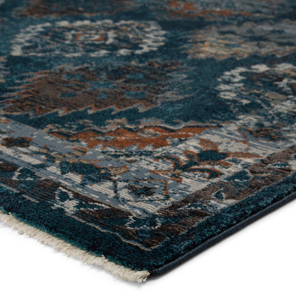 Jaipur Living Vibe by Jaipur Living Distressed Tribal Medallion Runner Rug Fringe Hallway Accent RUG146861