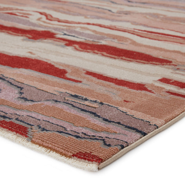 Jaipur Living Vibe by Jaipur Living Jolene Vintage Turkish Abstract Boho Runner Rug with Fringe 9'6"X12'7" RUG148542