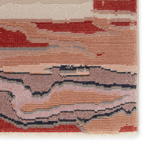 Jaipur Living Vibe by Jaipur Living Jolene Vintage Turkish Abstract Boho Runner Rug with Fringe 9'6"X12'7" RUG148542