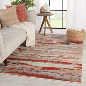 Jaipur Living Vibe by Jaipur Living Jolene Vintage Turkish Abstract Boho Runner Rug with Fringe 9'6"X12'7" RUG148542