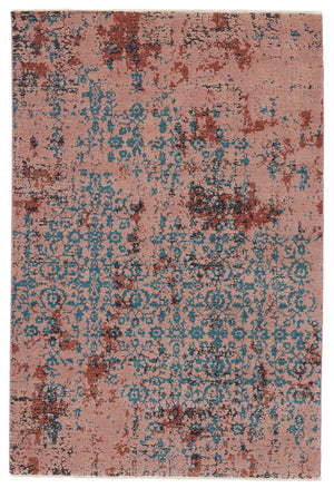 Jaipur Living Vibe by Jaipur Living Zea Distressed Trellis Rug Bohemian Fringe Accent for Room 5'X7'6" RUG148548