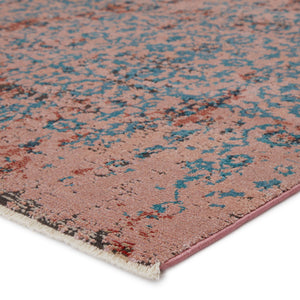 Jaipur Living Vibe by Jaipur Living Zea Distressed Trellis Rug Bohemian Fringe Accent for Room 5'X7'6" RUG148548