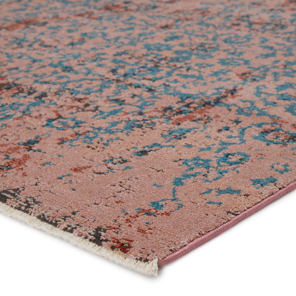 Jaipur Living Vibe by Jaipur Living Zea Distressed Trellis Rug Bohemian Fringe Accent for Room 5'X7'6" RUG148548