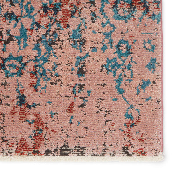 Jaipur Living Vibe by Jaipur Living Zea Distressed Trellis Rug Bohemian Fringe Accent for Room 5'X7'6" RUG148548