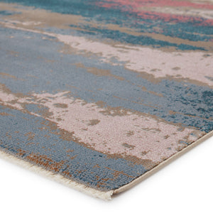 Jaipur Living Vibe by Jaipur Living Helene Abstract Fringe Area Rug Vintage Turkish Inspired Modern 5' X 7'6" RUG148553