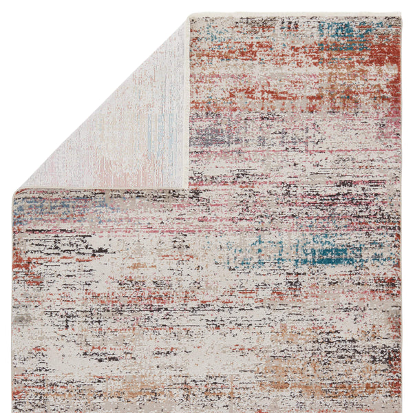 Jaipur Living Vibe by Jaipur Living Starla Distressed Kilim Abstract Polypropylene Rug with Fringe Trim 5' x 7'6" RUG151251