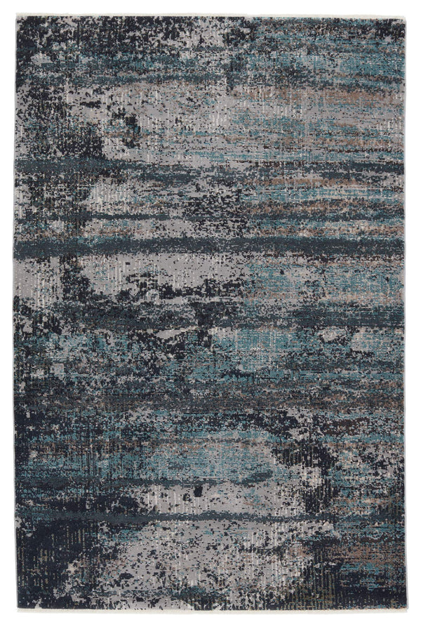 Jaipur Living Vibe by Jaipur Living Aubra Distressed Turkish Abstract Polypropylene Plush Area Rug 5' x 7'6" RUG151255