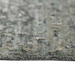 Amer Rugs Mystique Hand-knotted Abstract Wool And Silk Area Rug - A Luxurious, Durable Statement Piece For Any Room Stone Blue Wool, Silk Mys120203