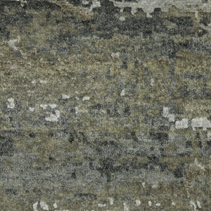 Amer Rugs Mystique Hand-knotted Abstract Wool And Silk Area Rug - A Luxurious, Durable Statement Piece For Any Room Stone Blue Wool, Silk Mys120203