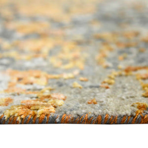 Amer Rugs Mystique Hand-knotted Abstract Wool And Silk Area Rug - A Luxurious, Durable Statement Piece For Any Room Orange Wool, Silk Mys140203