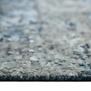 Amer Rugs Mystique Hand-knotted Abstract Wool And Silk Area Rug - A Luxurious, Durable Statement Piece For Any Room Polo Blue Wool, Silk Mys250912