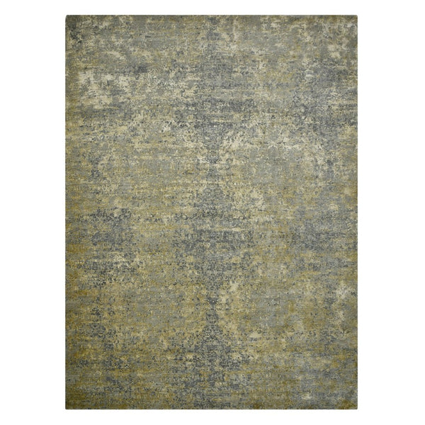 Amer Rugs Mystique Hand-knotted Abstract Wool And Silk Area Rug - A Luxurious, Durable Statement Piece For Any Room Gold Wool, Silk Mys301014