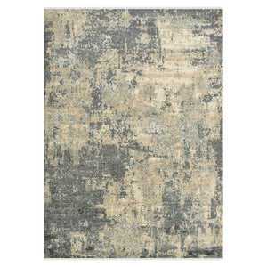 AMER Rugs Mystique  MYS-91 Hand-Knotted Handmade Raw Handspun New Zealand Wool Modern & Contemporary Abstract Rug Dark Gray 13' x 18'