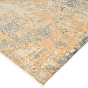 AMER Rugs Mystique  MYS-93 Hand-Knotted Handmade Raw Handspun New Zealand Wool Modern & Contemporary Abstract Rug Storm 13' x 18'