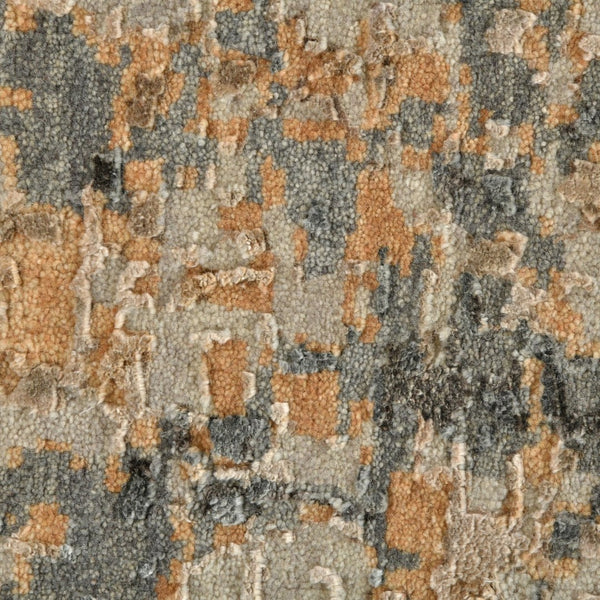 Amer Rugs Mystique Hand-knotted Abstract Wool And Silk Area Rug - A Luxurious, Durable Statement Piece For Any Room Storm Wool, Silk Mys931215