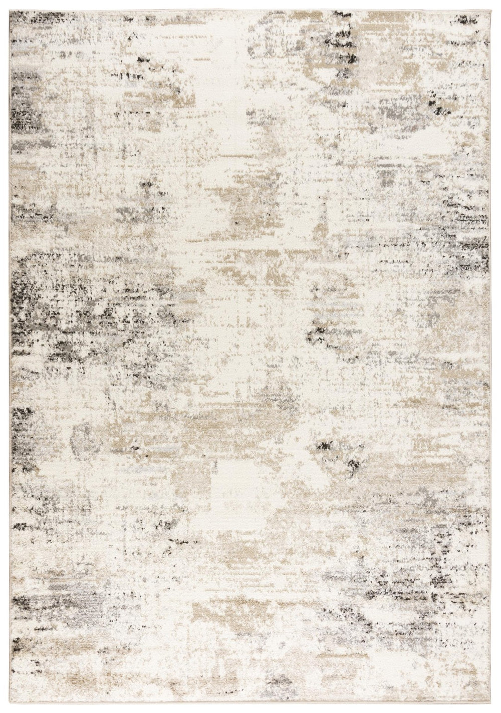 Alora Decor Mystic Beige Contemporary Area Rug — Power-Loomed Polypropylene For Soft Cut Pile, Durable Stain-Resistant Style 8' x 9'6" MYTMYT10300040896