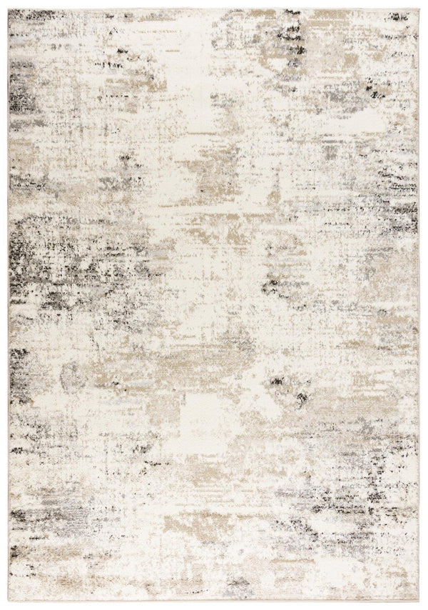 Alora Decor Mystic Beige Contemporary Area Rug — Power-Loomed Polypropylene For Soft Cut Pile, Durable Stain-Resistant Style 8' x 9'6" MYTMYT10300040896