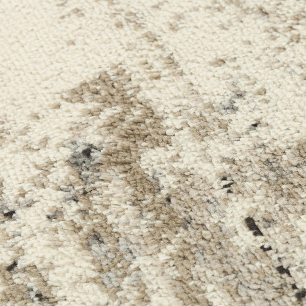 Alora Decor Mystic Beige Contemporary Area Rug — Power-Loomed Polypropylene For Soft Cut Pile, Durable Stain-Resistant Style 8' x 9'6" MYTMYT10300040896