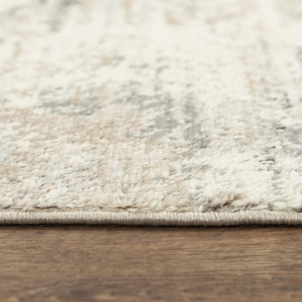 Alora Decor Mystic Beige Contemporary Area Rug — Power-Loomed Polypropylene For Soft Cut Pile, Durable Stain-Resistant Style 8' x 9'6" MYTMYT10300040896