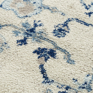 Alora Decor Mystic Plush Blue Power-Loomed Rug With Textured Indian-Inspired Weaving, Durable Easy-Care Style 5'2" x 7'3" MYTMYT10600436287