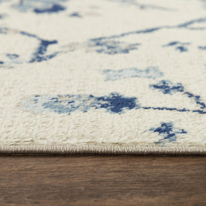 Alora Decor Mystic Plush Blue Power-Loomed Rug With Textured Indian-Inspired Weaving, Durable Easy-Care Style 5'2" x 7'3" MYTMYT10600436287