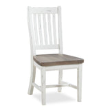 Chester Dining Chair Salt Flat - Chester Dining Chair Distressed White finish SFCHESCHR00RP Malouf