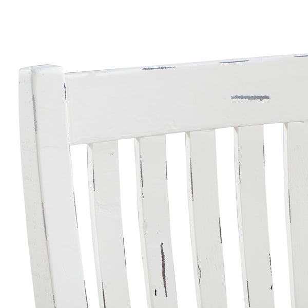 Chester Dining Chair Salt Flat - Chester Dining Chair Distressed White finish SFCHESCHR00RP Malouf