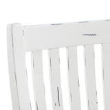 Chester Dining Chair Salt Flat - Chester Dining Chair Distressed White finish SFCHESCHR00RP Malouf