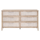 Malay 6-Drawer Double Dresser