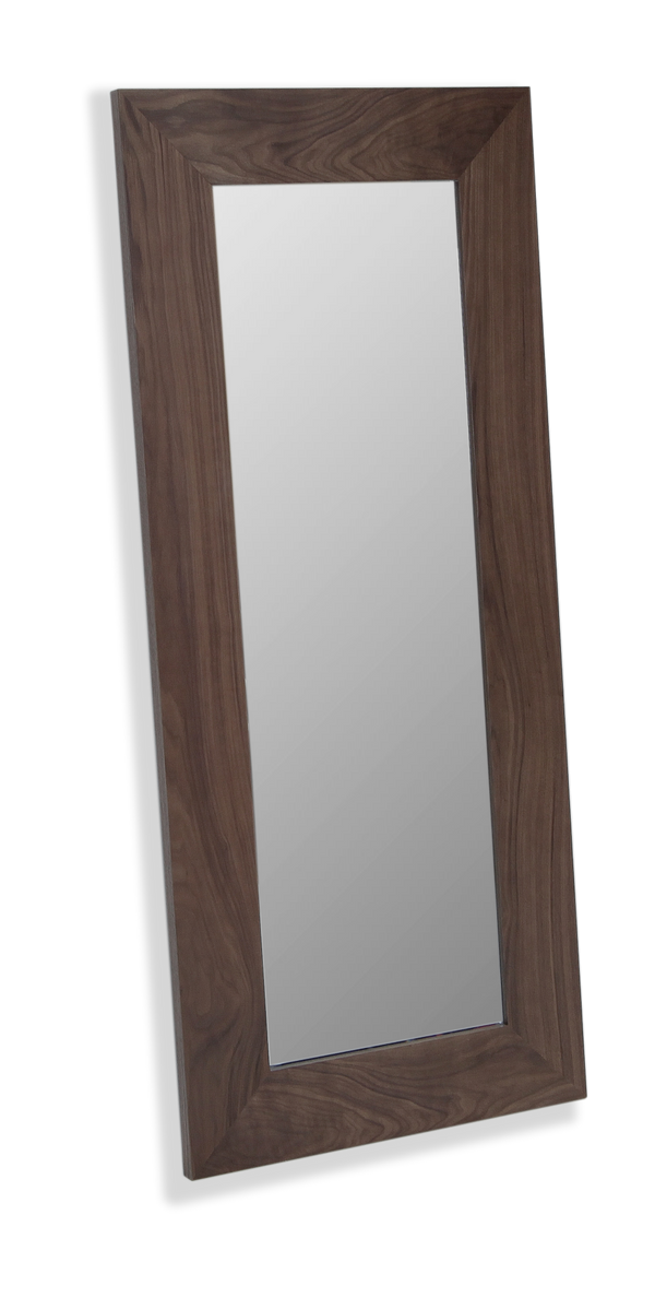 Soho Concept Smile Pouf 17.7" - Stylish & Durable Round Ottoman, Pairs Perfectly With Malta Bookcase, Assembled! Walnut  Soho-concept-dining-chair-14009