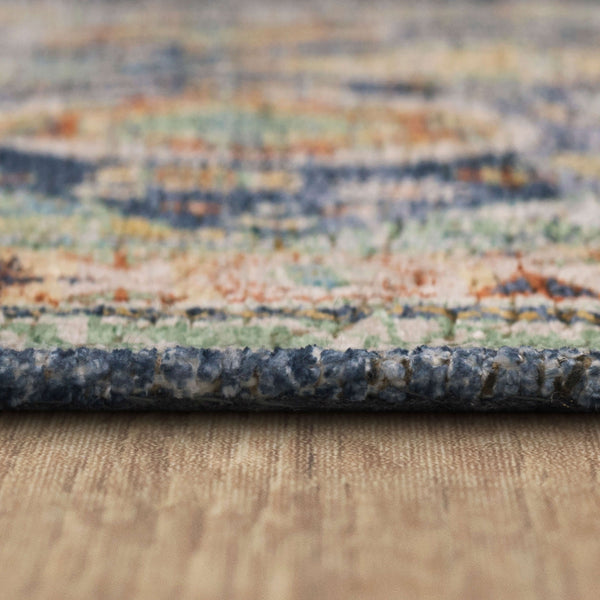 Karastan Rugs Zula Maputo Machine Woven Printed Polyester Area Rug Multi 8' x 10'